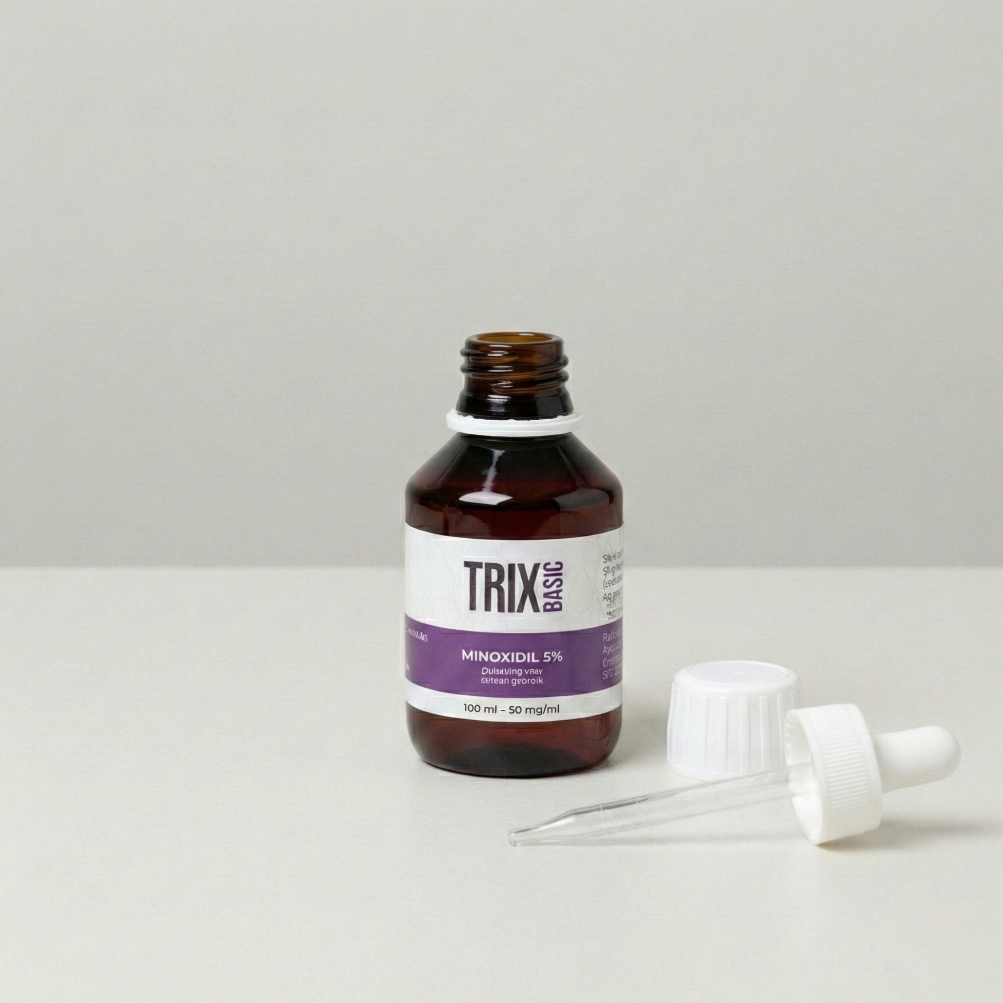 Anwendung von TRIX Basic Minoxidil